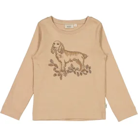 T-Shirt Dog Embroidery - affogato
