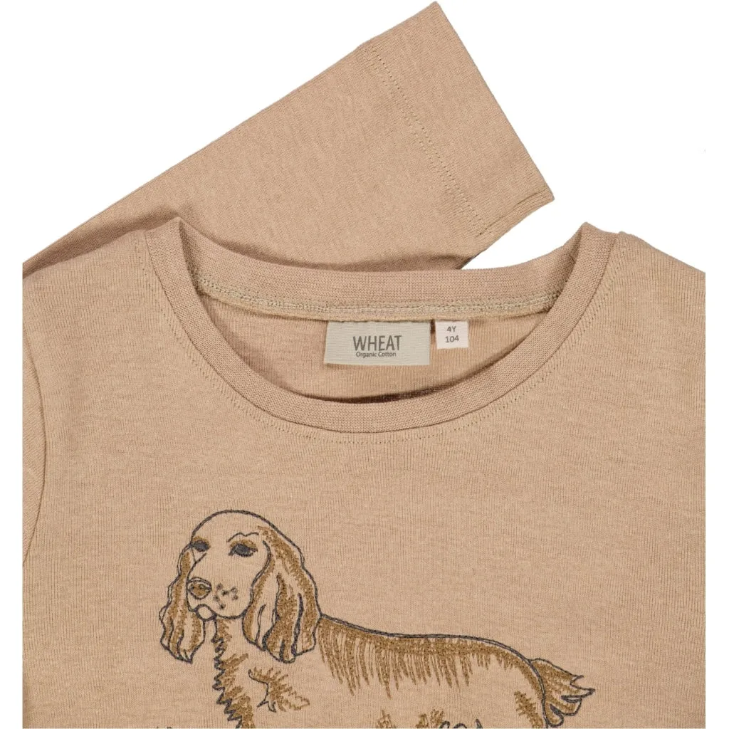 T-Shirt Dog Embroidery - affogato