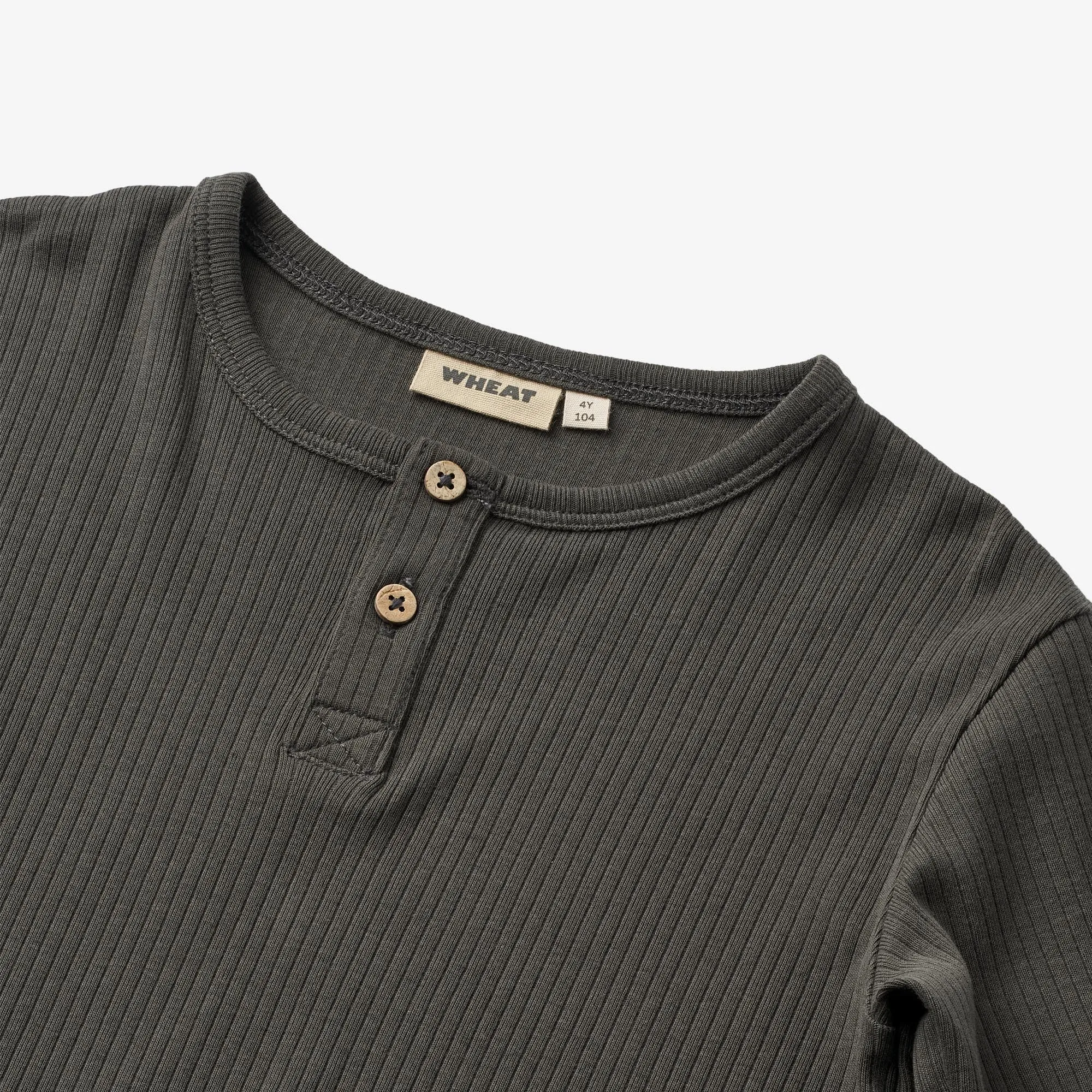 T-Shirt L/S Morris - raven