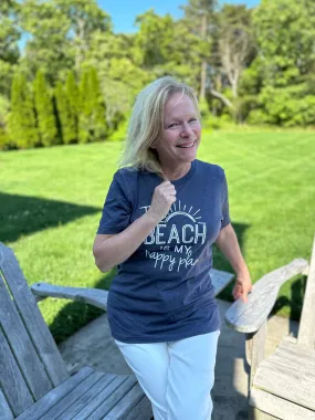 The Beach is my Happy Place Graphic Tee
