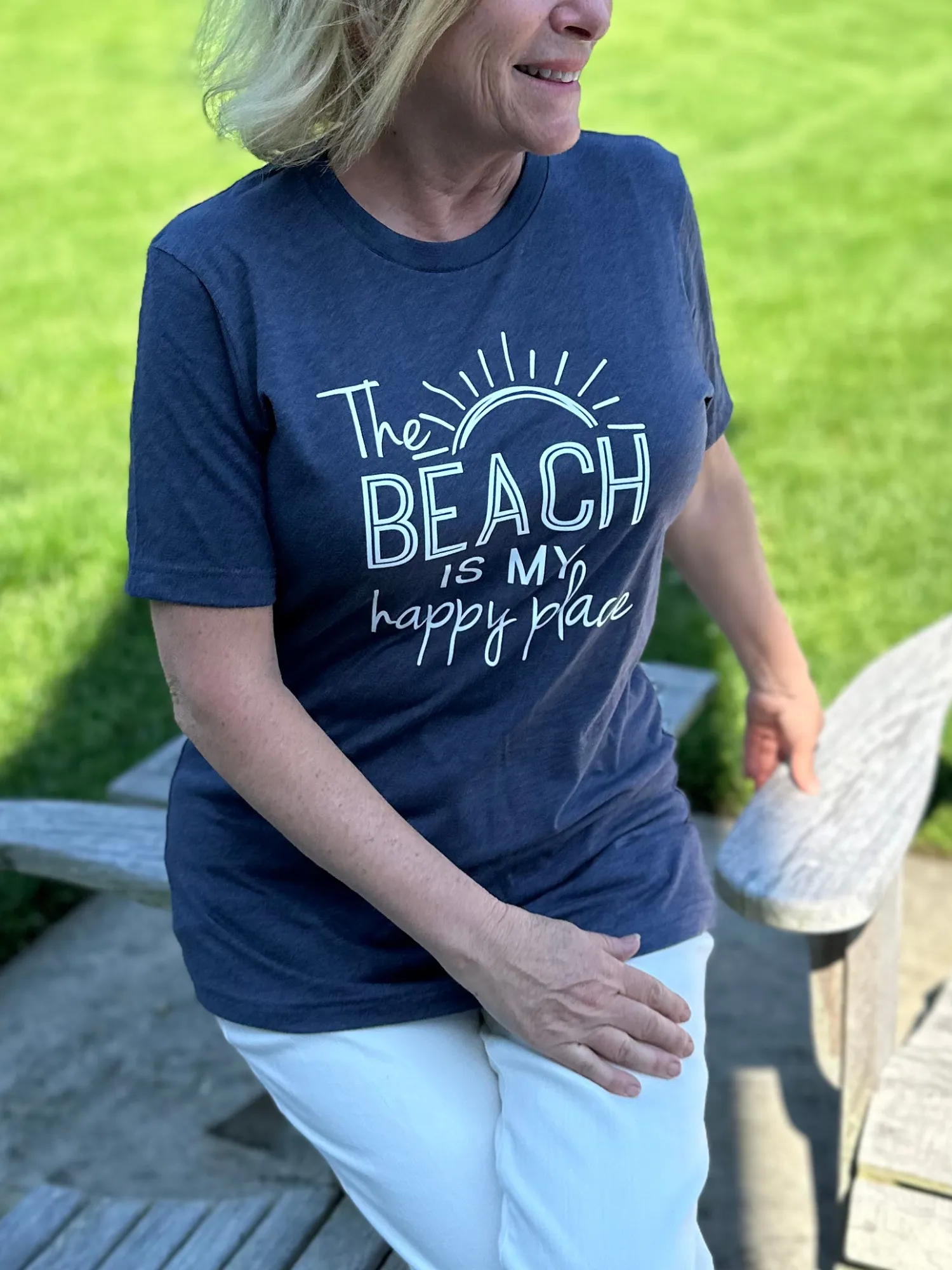 The Beach is my Happy Place Graphic Tee