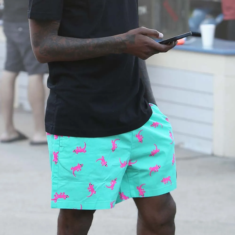 Wild Jade Gecko OG Cotton Shorts