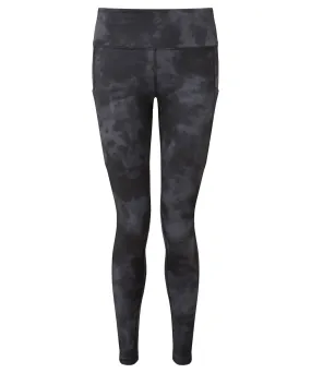 Womens TriDri® recycled performance full length leggings | Acid Wash